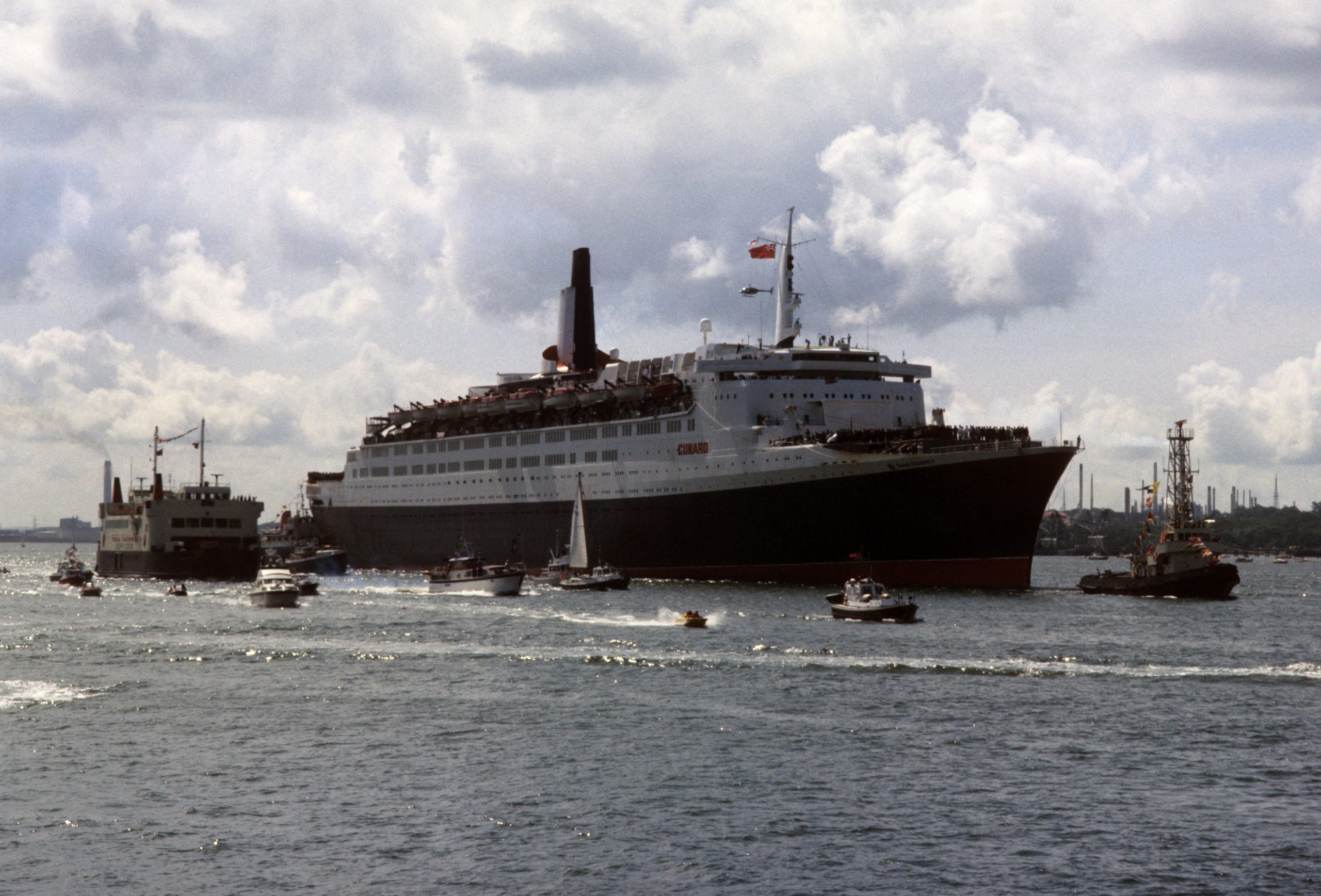 Sailing with the Queen – Life onboard the QE2 before and during the Falklands Campaign