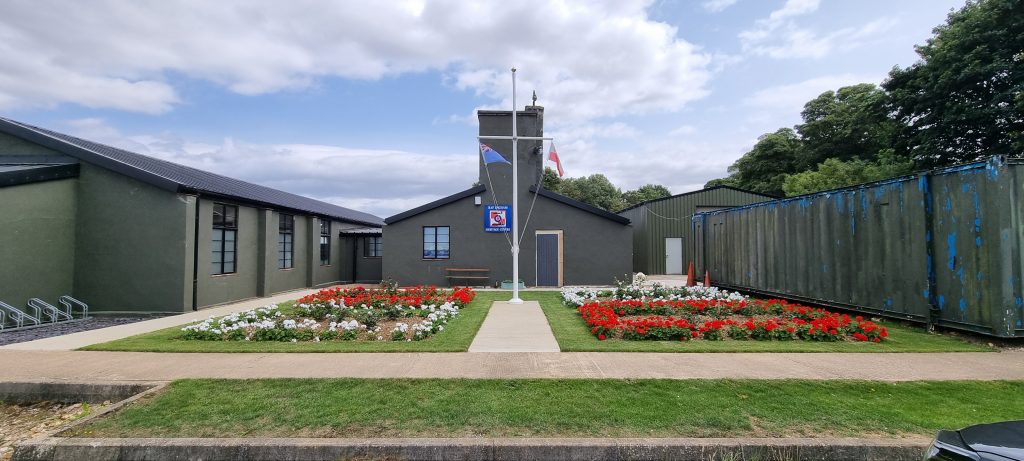 RAF Ingham Heritage Centre garden
